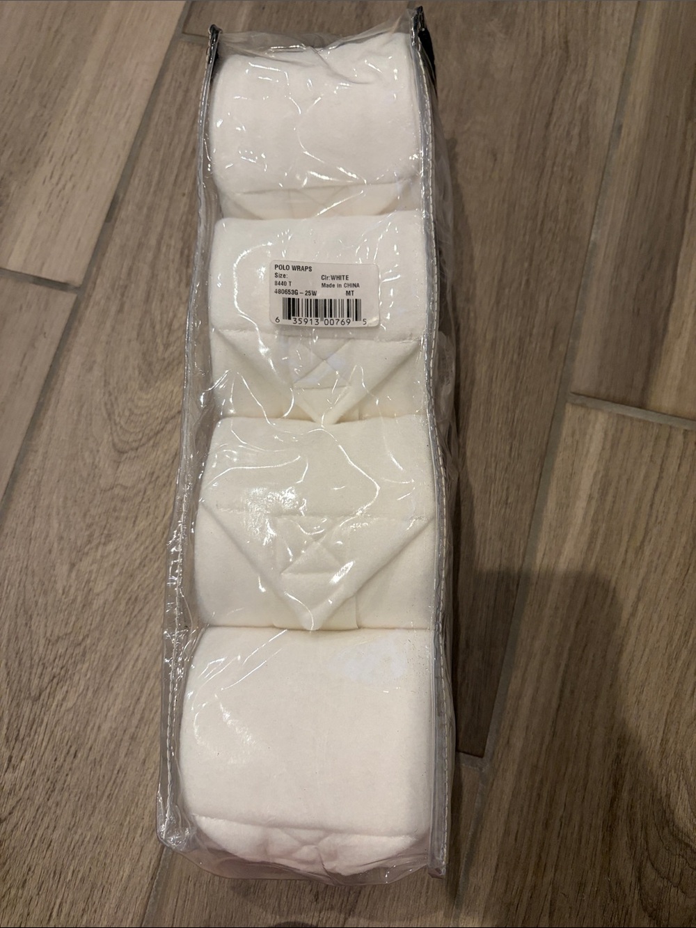 Brand new Mustang White Polo Wraps